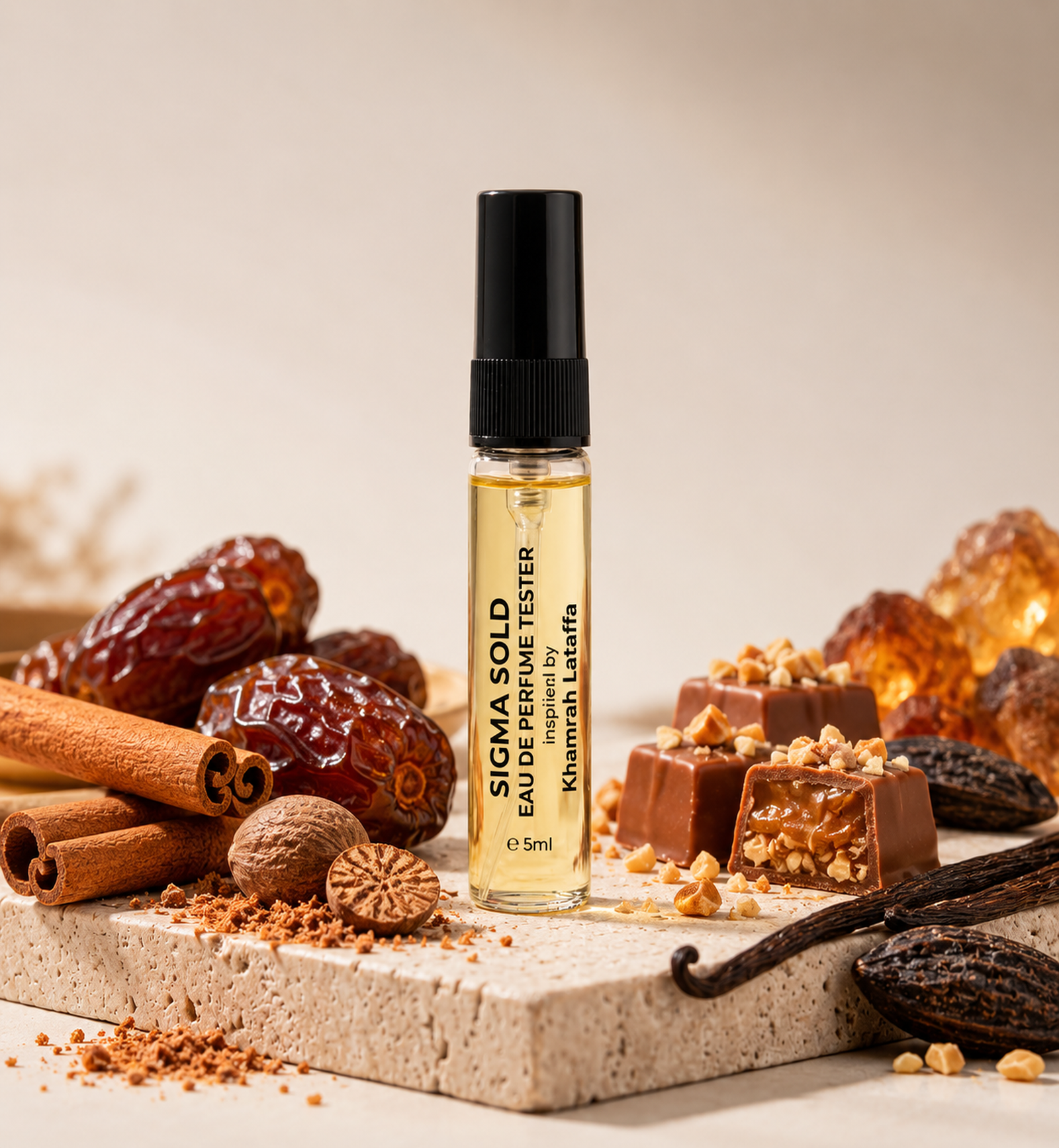 SIGMA SOLD Perfume Tester Inspired by Khamrah lataffa - 5ml